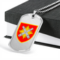 27th Rocket Artillery Brigade (Ukraine) - Luxury Dog Tag Necklace