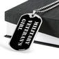 Military Veteran's Girl v2 - Luxury Dog Tag Necklace