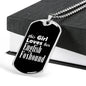 English Foxhound v2 - Luxury Dog Tag Necklace