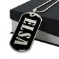 Elsa v02 - Luxury Dog Tag Necklace
