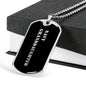 Navy Granddaughter v2 - Luxury Dog Tag Necklace