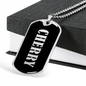 Cherry v02 - Luxury Dog Tag Necklace