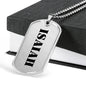 Isaiah - Luxury Dog Tag Necklace