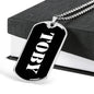 Toby v2 - Luxury Dog Tag Necklace