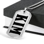 Kim v01 - Luxury Dog Tag Necklace