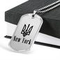 New York - Luxury Dog Tag Necklace