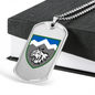108th Mountain Assault Battalion (Ukraine) - Luxury Dog Tag Necklace