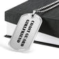 Coast Guard Girlfriend - Luxury Dog Tag Necklace