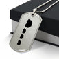 Mama Hedgehog With 3 Hoglets - Luxury Dog Tag Necklace
