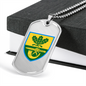 61st Jager Infantry Brigade (Ukraine) - Luxury Dog Tag Necklace