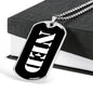 Ned v2 - Luxury Dog Tag Necklace