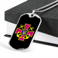 Ukrainian Naval Forces - Luxury Dog Tag Necklace