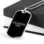 Columbus Girl v2 - Luxury Dog Tag Necklace