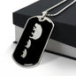 Mama Hippo With 2 Calves v2 - Luxury Dog Tag Necklace