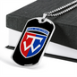58th Motorized Infantry Brigade (Ukraine) v3 - Luxury Dog Tag Necklace
