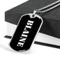 Blaine v2 - Luxury Dog Tag Necklace