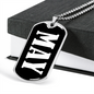 May v03 - Luxury Dog Tag Necklace