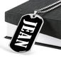 Jean v02 - Luxury Dog Tag Necklace