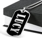 Lucy v01s - Luxury Dog Tag Necklace