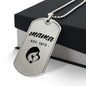 Mama, Est. 1973 - Luxury Dog Tag Necklace