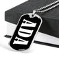 Ada v02 - Luxury Dog Tag Necklace