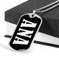 Ana v02 - Luxury Dog Tag Necklace