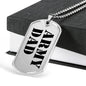 Army Dad - Luxury Dog Tag Necklace