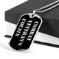 Combat Veteran's Cousin v2 - Luxury Dog Tag Necklace