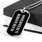 Soldier's Brother v2 - Luxury Dog Tag Necklace