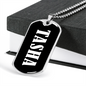 Tasha v03 - Luxury Dog Tag Necklace