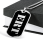 Ert v2 - Luxury Dog Tag Necklace