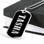 Tasha v02 - Luxury Dog Tag Necklace
