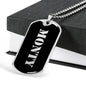 Monty v3 - Luxury Dog Tag Necklace