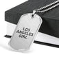 Los Angeles Girl - Luxury Dog Tag Necklace