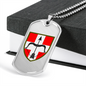 39th Air Defence Missile Regiment (Ukraine) - Luxury Dog Tag Necklace