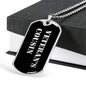 Veteran's Cousin v2 - Luxury Dog Tag Necklace