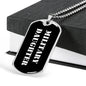 Military Daughter v3 - Luxury Dog Tag Necklace