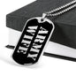Army Wife v2 - Luxury Dog Tag Necklace