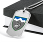 8th Mountain Assault Battalion (Ukraine) - Luxury Dog Tag Necklace
