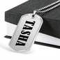Tasha v01 - Luxury Dog Tag Necklace