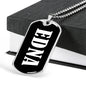 Edna v02 - Luxury Dog Tag Necklace
