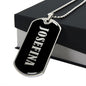 Josefina v02 - Luxury Dog Tag Necklace