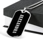 Alexandra v01s - Luxury Dog Tag Necklace