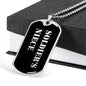 Soldier's Niece v2 - Luxury Dog Tag Necklace
