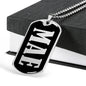 Mae v01s - Luxury Dog Tag Necklace