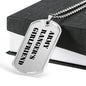 Army Ranger's Girlfriend - Luxury Dog Tag Necklace