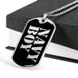 Navy Boy v2 - Luxury Dog Tag Necklace