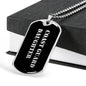 Coast Guard Daughter v2 - Luxury Dog Tag Necklace