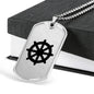 Dharma Wheel - Luxury Dog Tag Necklace