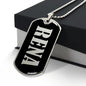 Rena v02 - Luxury Dog Tag Necklace